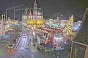 Padla božična jelka v Belgiji