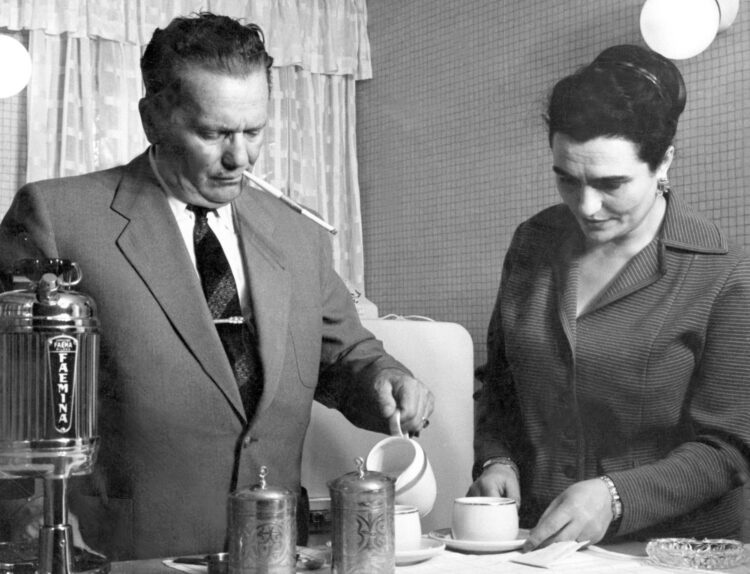 Josip Broz Tito in Jovanka Broz