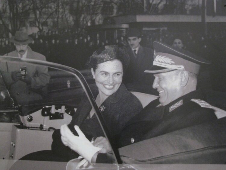 Josip Broz Tito in Jovanka Broz