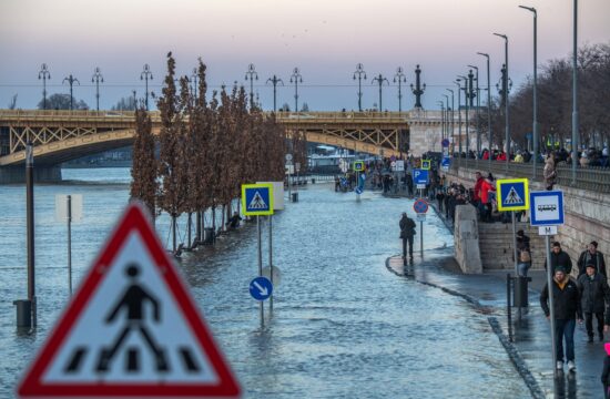 Reka Donava na Madžarskem prestopila bregove