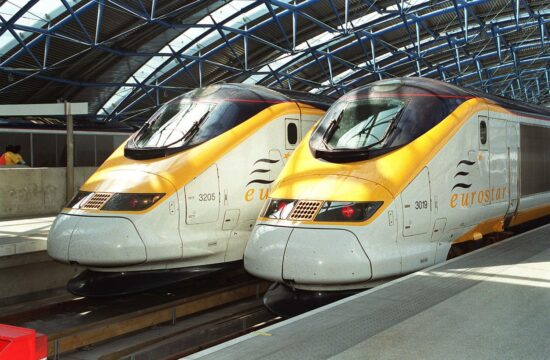 eurostar, vlak, London, Waterloo