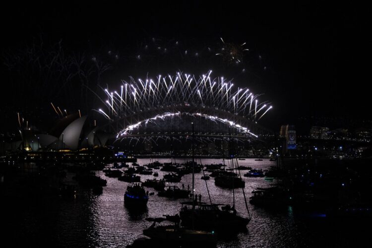Sydney pozdravil novo leto z veličastnim ognjemetom