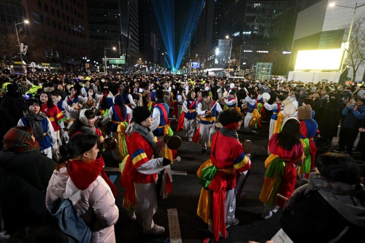 Praznovanje novega leta v Južni Koreji