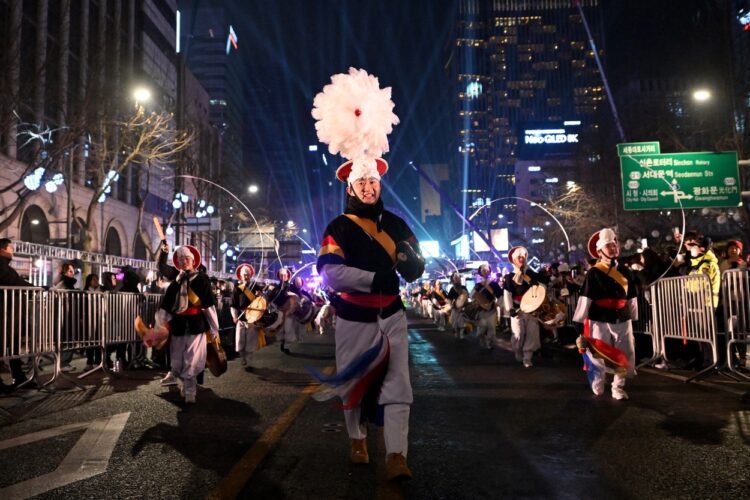 Praznovanje novega leta v Južni Koreji