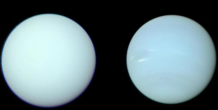 Uran, Neptun