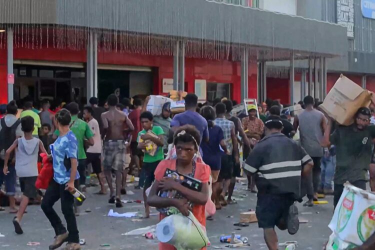 Protesti v Papui Novi Gvineji