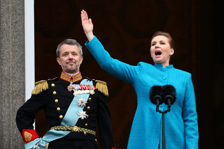 danska premierka in novi kralj