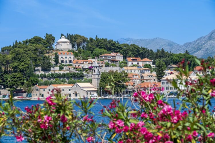 Cavtat, Dalmacija, Hrvaška, Jadransko morje, turizem, poletje