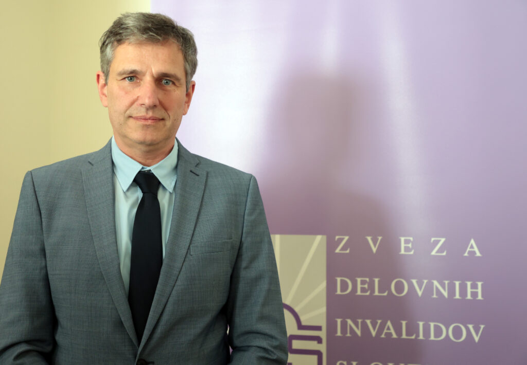 Peter Bršek, predsednik Zveze delovnih invalidov Slovenije