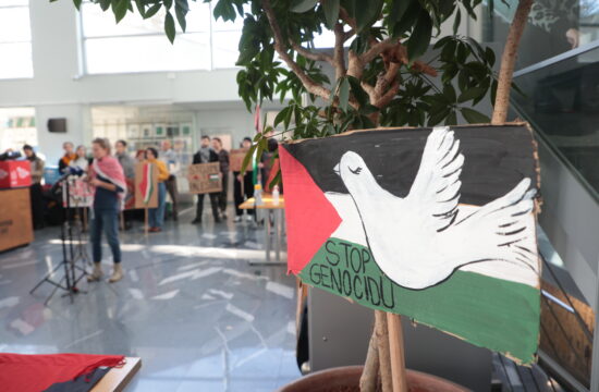 Študenti FDV vodstvo pozvali k opredelitvi do dogajanja v Gazi