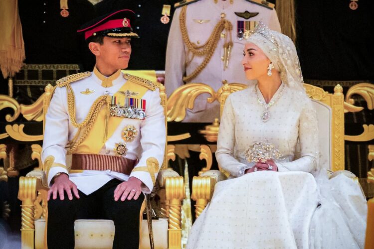 Brunejski princ se je poročil s podjetnico hrvaških korenin