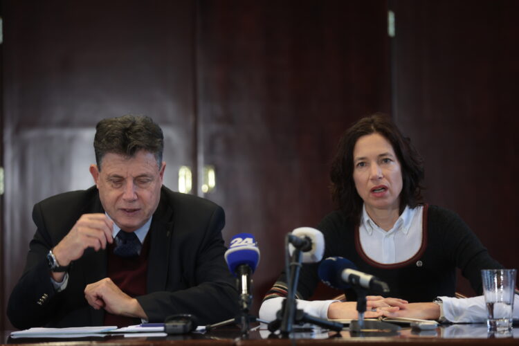 Vesna Bergant Rakočević in Đuro Sessa