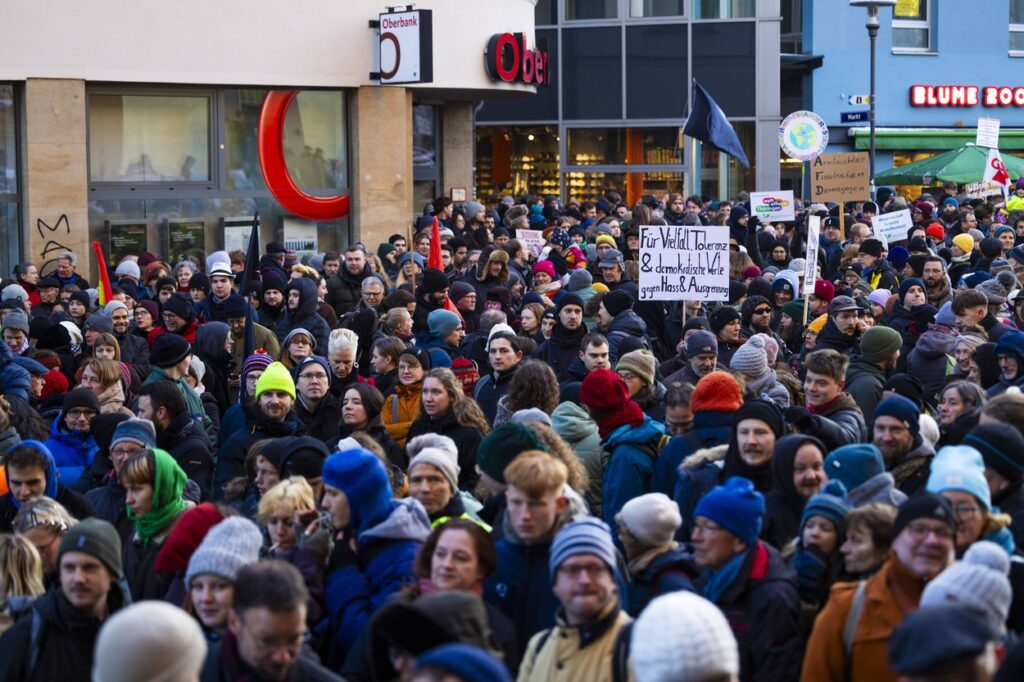Protesti proti skrajni desnici v Nemčiji