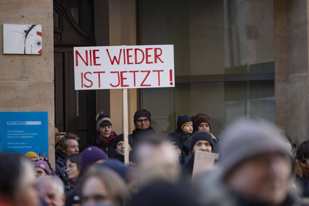 Protesti proti skrajni desnici v Nemčiji
