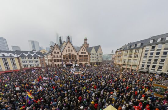 Protesti proti skrajni desnici v Nemčiji.