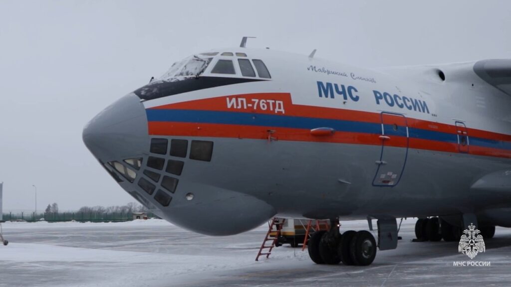 rusko letalo Iljušin Il-76