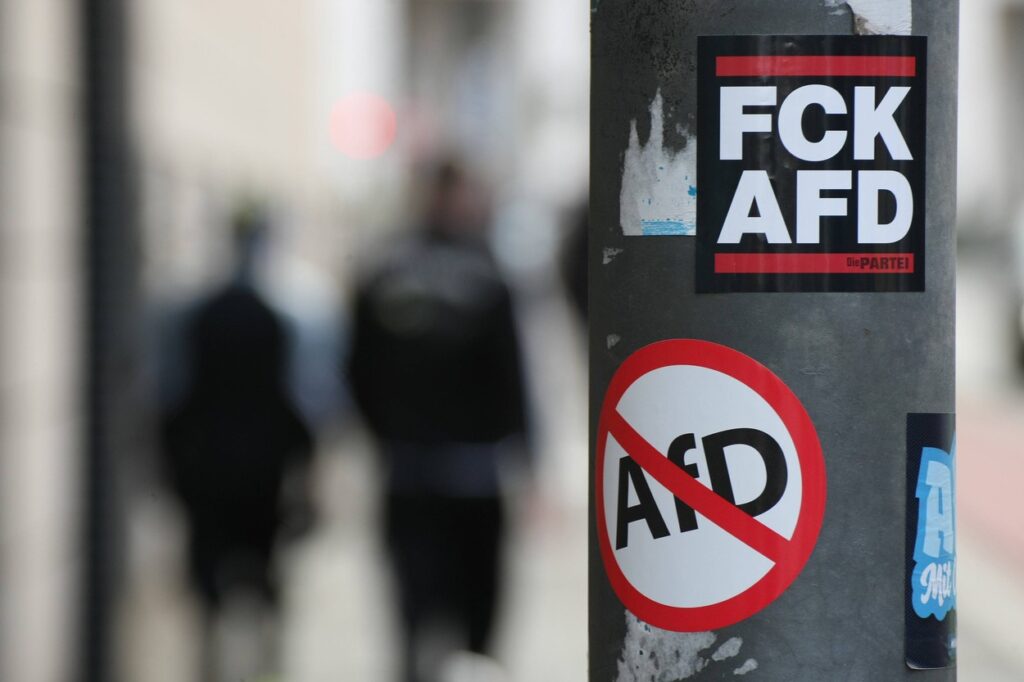 AfD, protesti proti skrajni desnici