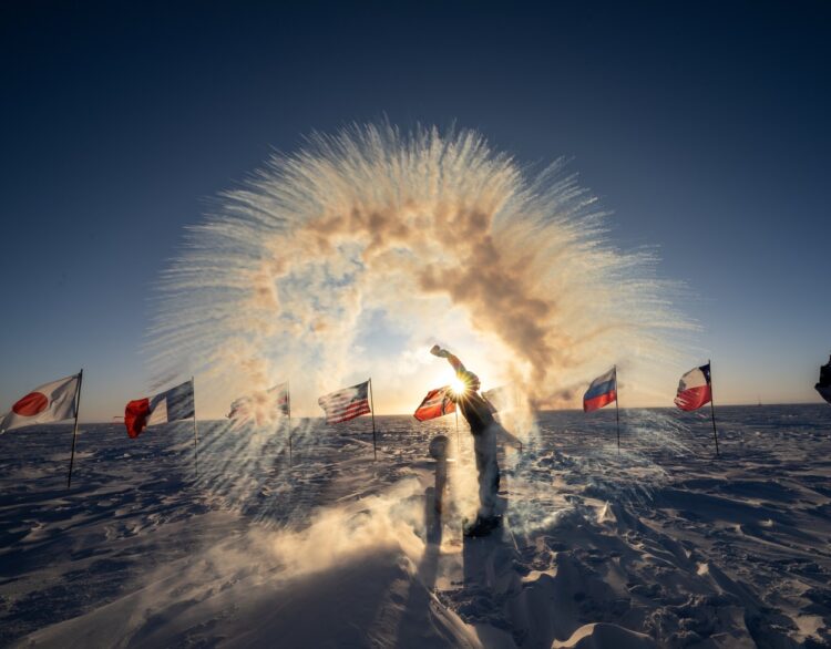 Jeff Capps, južni pol, Antarktika