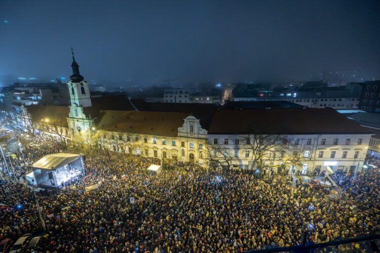Slovaška, protest