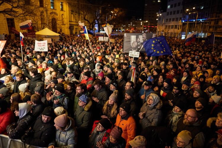 Slovaška, protest
