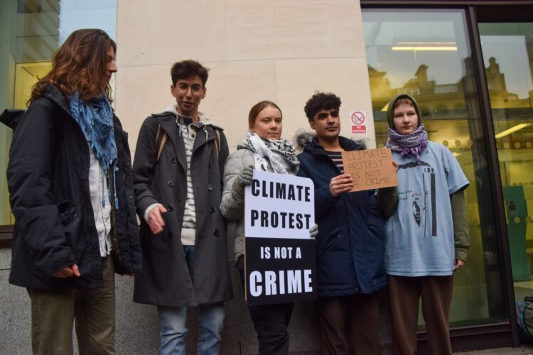 Greta Thunberg in okoljski aktivisti