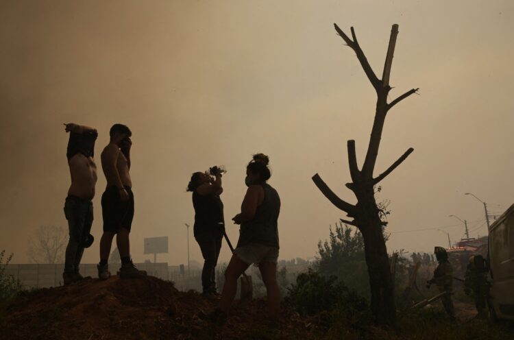 Katastrofalni gozdni požari v Čilu