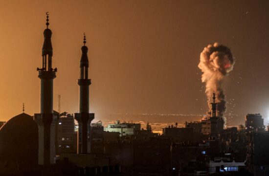 Obstreljevanje v Gazi