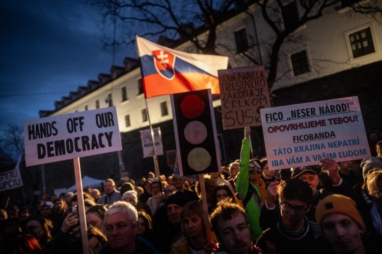 Protesti na Slovaškem