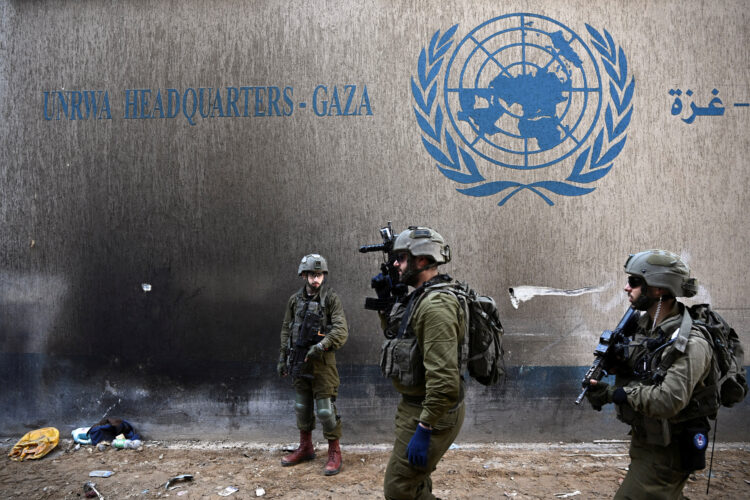 Izraelska vojska med operacijo v Gazi
