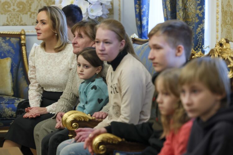 Ukrajinski otroci, ki se bodo vrnili iz Rusije