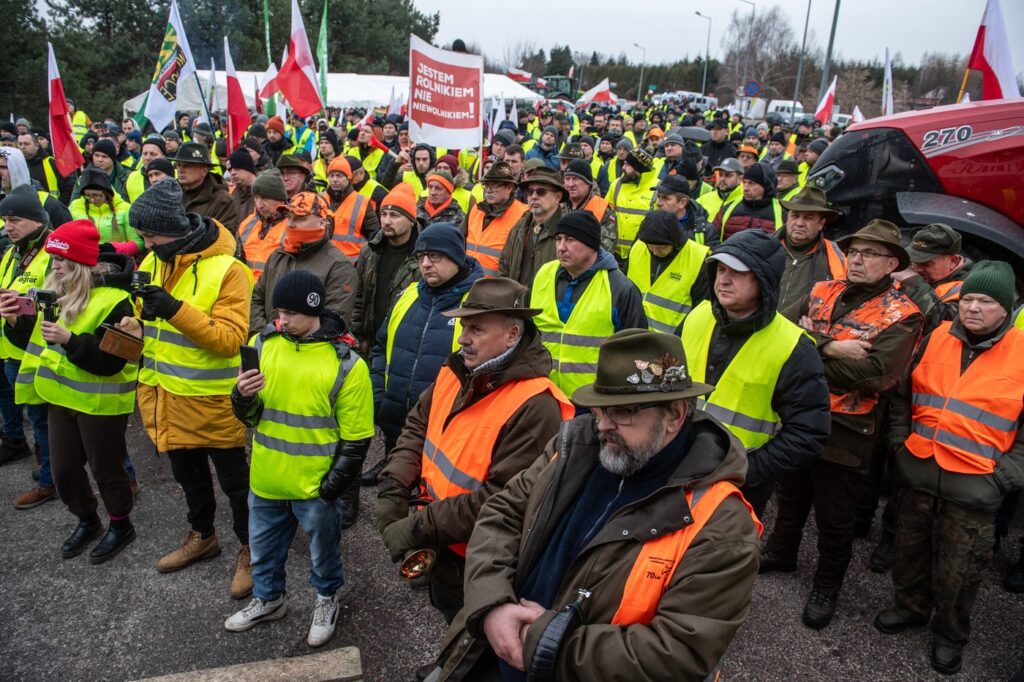 poljska, protest kmetov