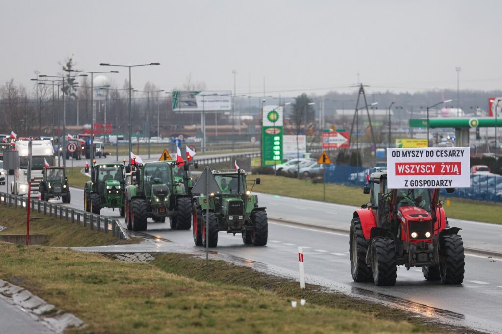 poljska, protest kmetov