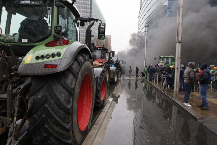 protest, kmetje, Bruselj