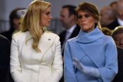 Melania in Ivanka Trump na inavguraciji Donalda Trumpa leta 2017