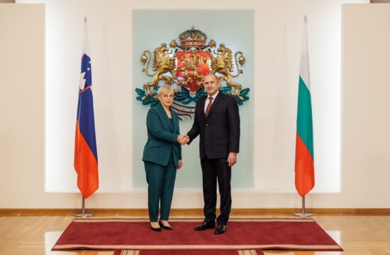 Nataša Pirc Musar in bolgarski predsednik