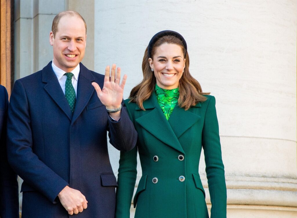 Kate Middleton in princ William