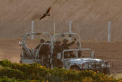 Izraelska vojska patruljira ob meji z Gazo