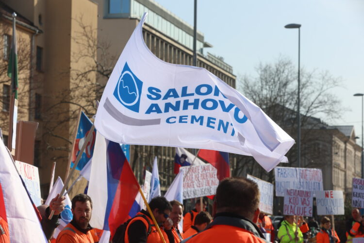 Protest Salonit Anhovo