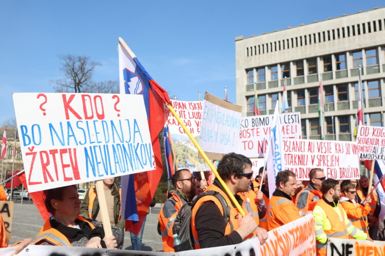 Protest Salonit Anhovo