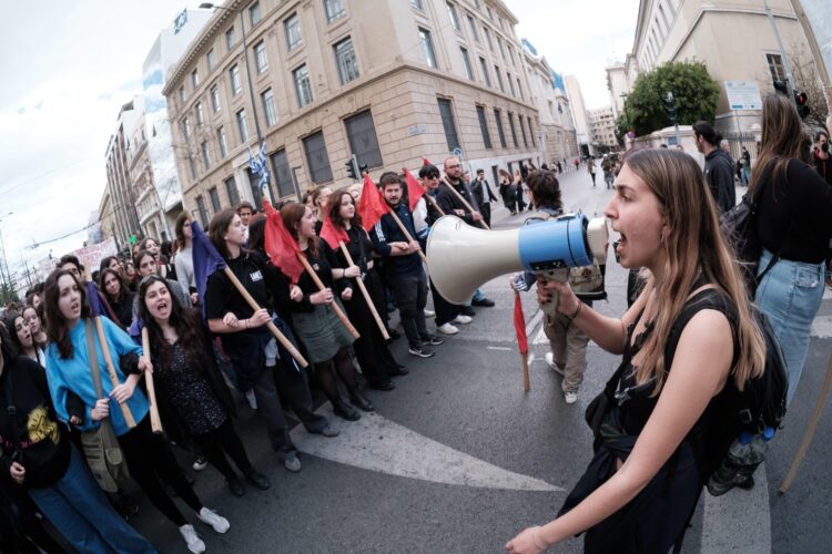 protest grških študentov