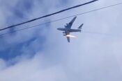 Strmoglavljenje ruskega letala