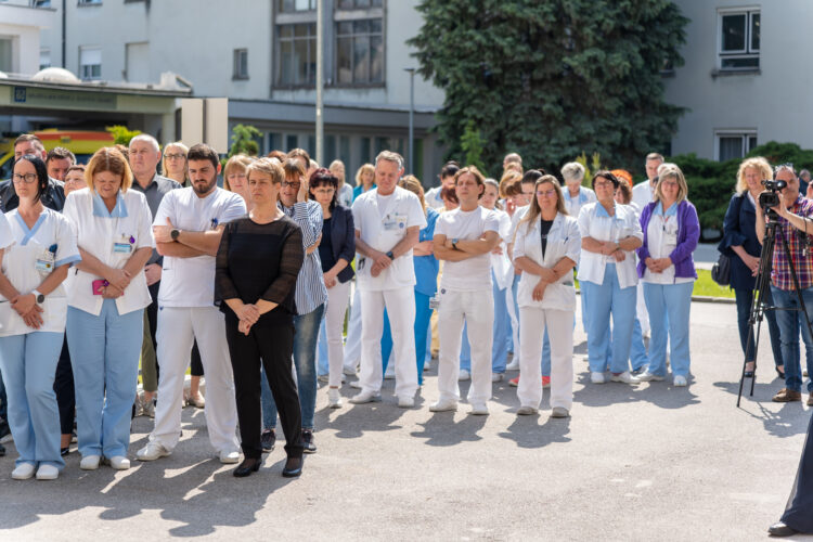Zaposleni v slovenjgraški bolnišnici