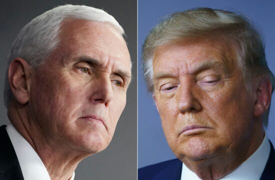 Mike Pence in Donald Trump