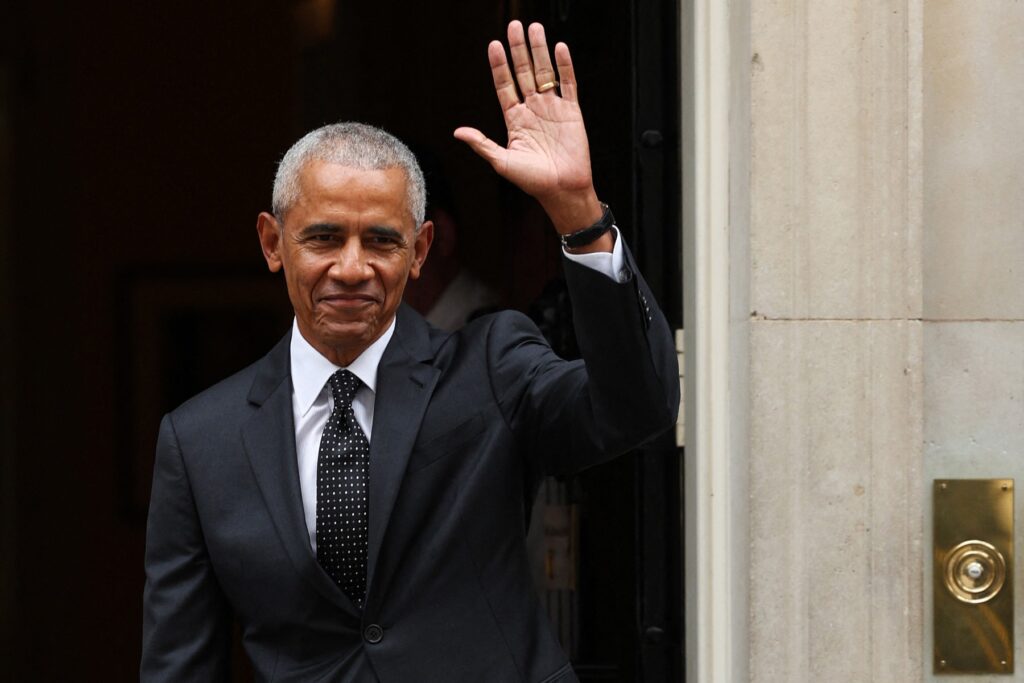 Barack Obama na Downing Streetu