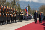 Predsednica Nataša Pirc Musar in poljski predsednik Andrzej Duda