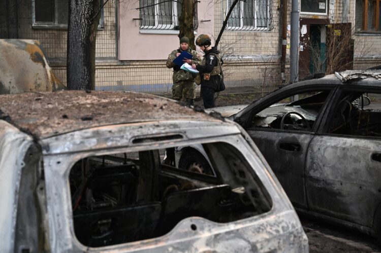 Raketni napadi na Kijev