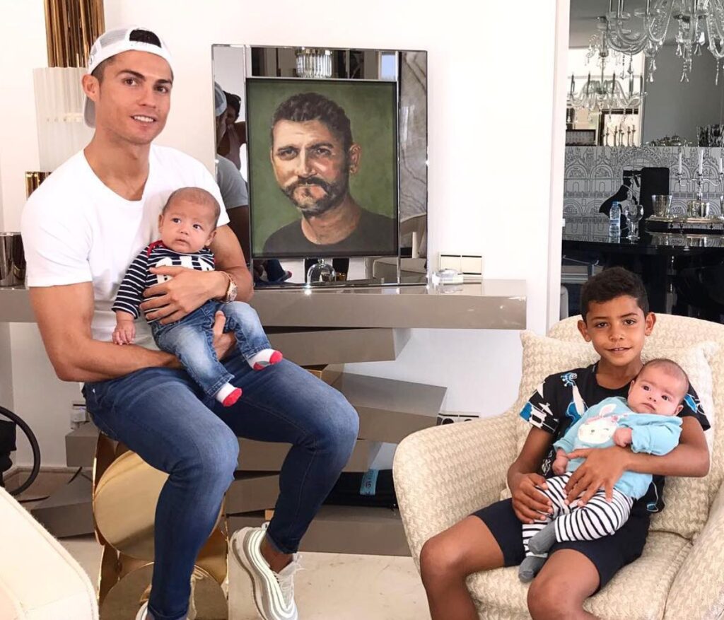 Christiano Ronaldo, otroci