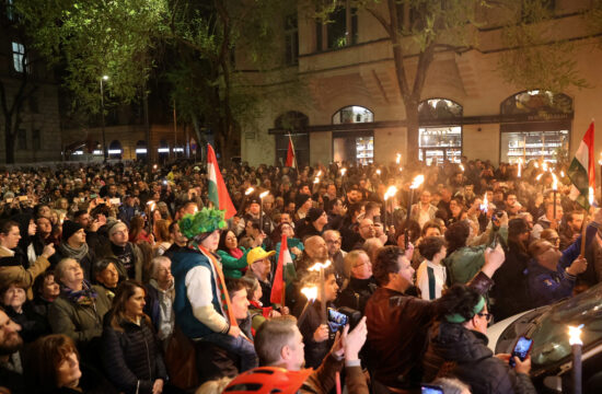 Protest v Budimpešti