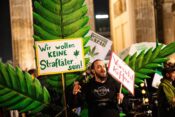 proslavljanje legalizacije marihuane, Berlin, Nemčija