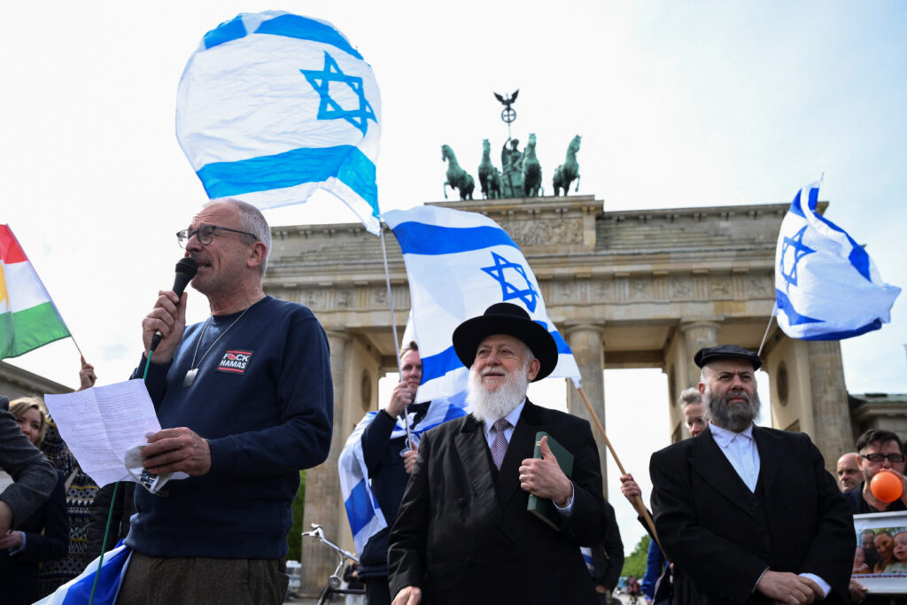 protest, izrael, berlin